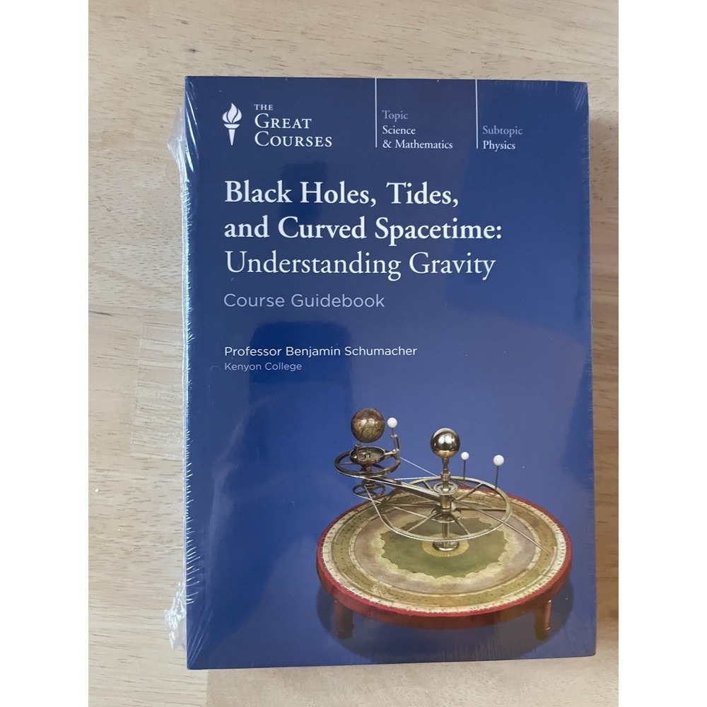 The Great Courses Black Holes Tides Understanding Gravity DVD Set